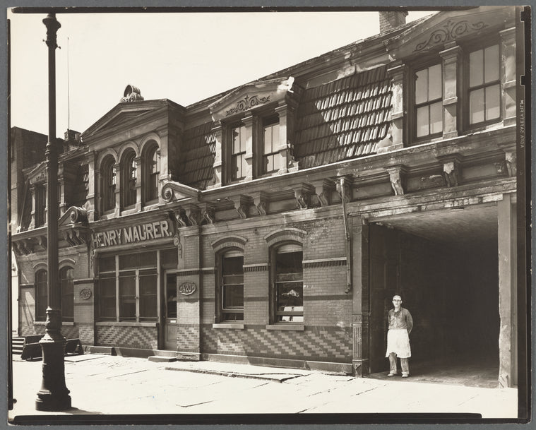 Henry Maurer, 420-422 East 23rd Street, looking southeast
