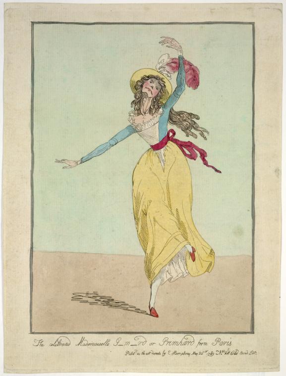 The celebrated Mademoiselle G-m-rd or Grimhard from Paris.