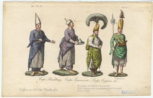 Capo panattiere, capo cuciniere, capo coppiere &c