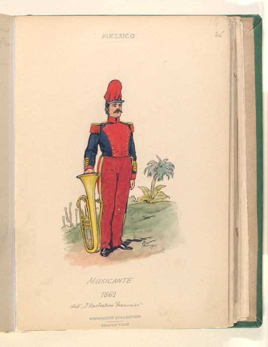 Musicante. 1862. dall' "Illustration francaise"