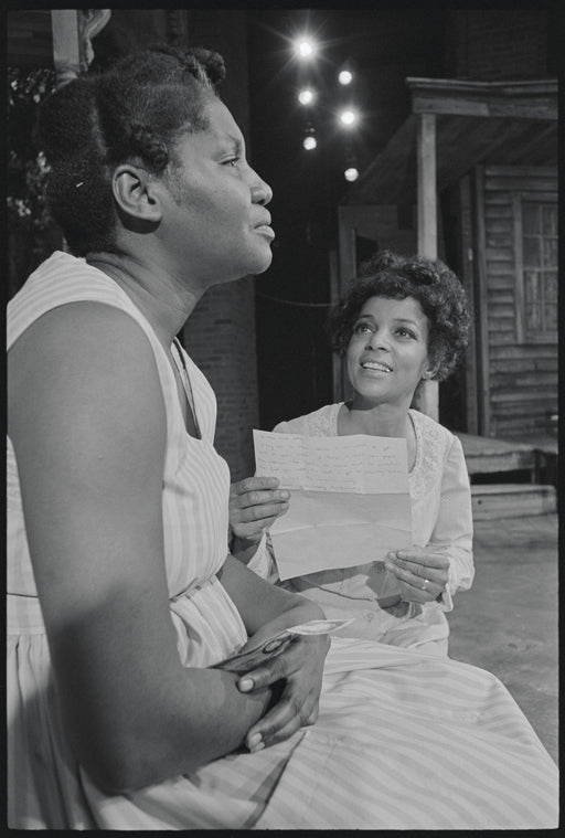 Juanita Clark and Ruby Dee in the stage production Wedding Band