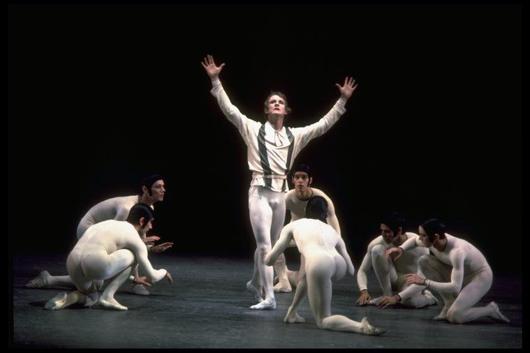 New York City Ballet production of "Dybbuk" with Bart Cook, choreography by Jerome Robbins (New York)