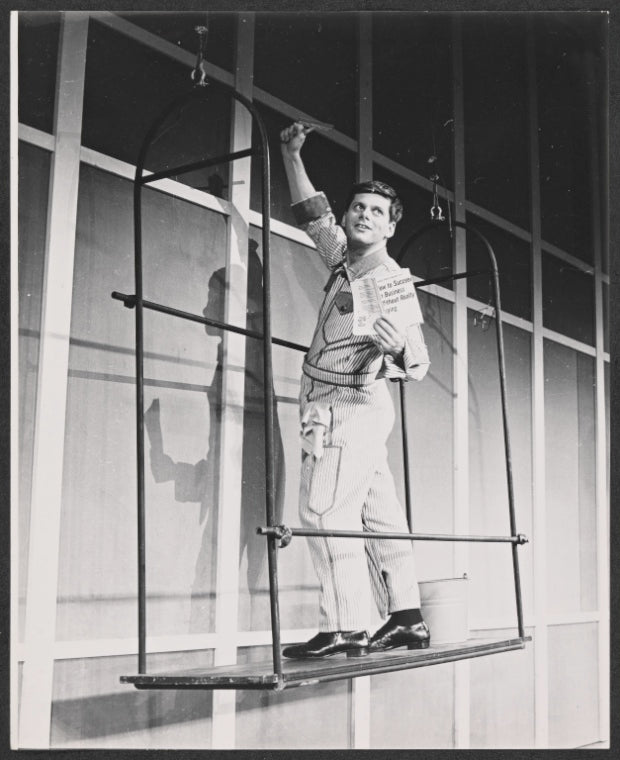 Robert Morse in the stage production How to Succeed in Business Without Really Trying
