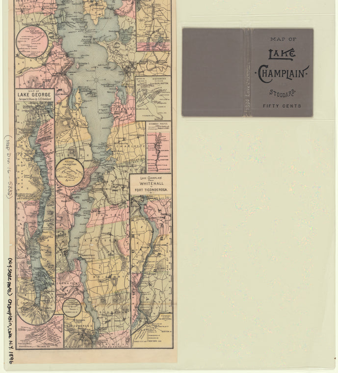 Map of Lake Champlain