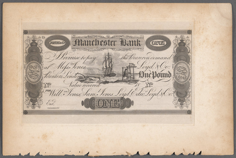 Manchester Bank one pound note