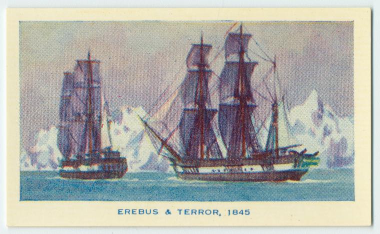"Erebus" and "Terror" 1845.