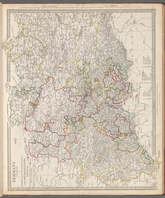 Germany (Deutschland) I: Holstein, Hanover, Mecklenburg, the Prussian States, Saxony &c.