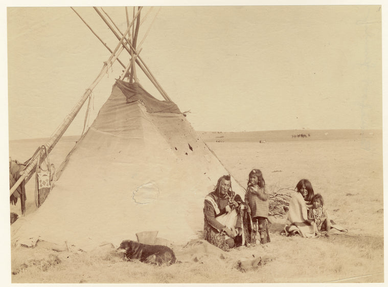 Blackfeet family