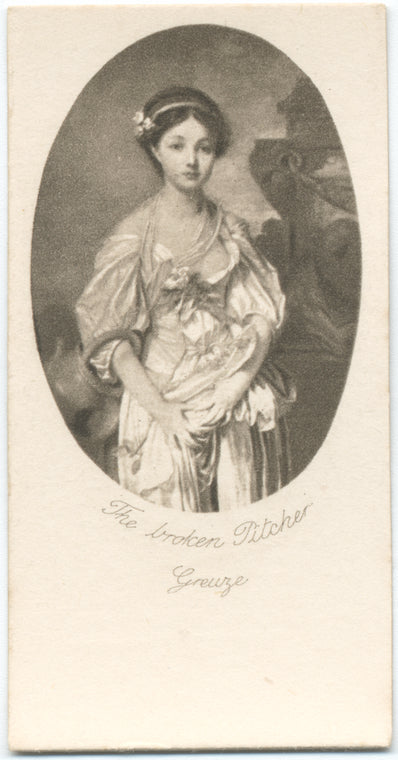 The Broken Pitcher, by Jean-Baptiste Greuze.