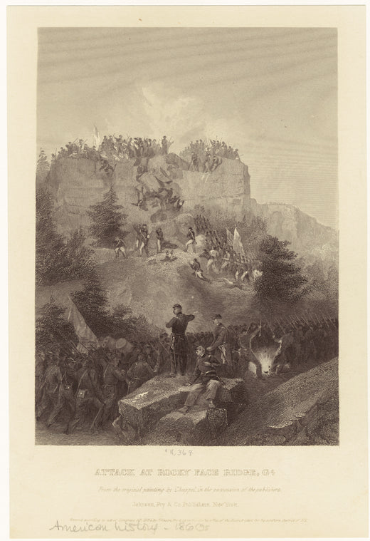 Attack at Rocky Face Ridge, Ga