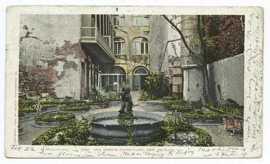 Old French Court Yard, New Orleans, La.