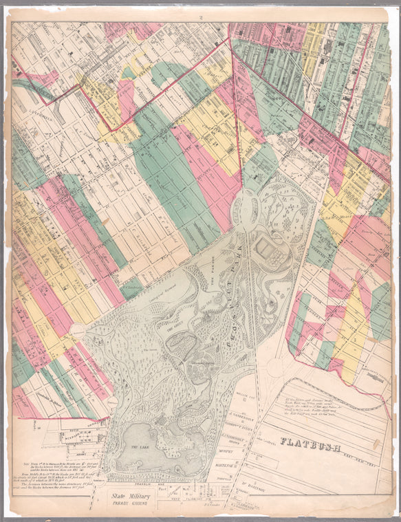 Sheet 2: Map encompassing Prospect Park, Windsor Terrace, Park Slope, Carroll Gardens, Gowanus Canal, Fort Greene, Clinton Hill and Prospect Heights