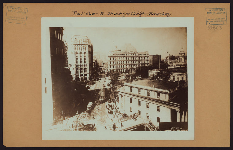 Manhattan: Park Row - Broadway