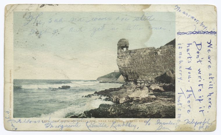 The Haunted Sentry Box, San Juan, P. R.