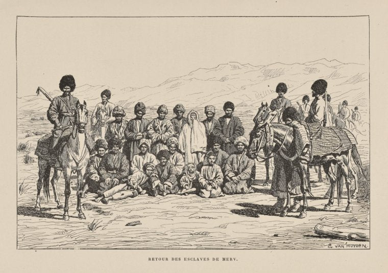 Retour des esclaves de Merv