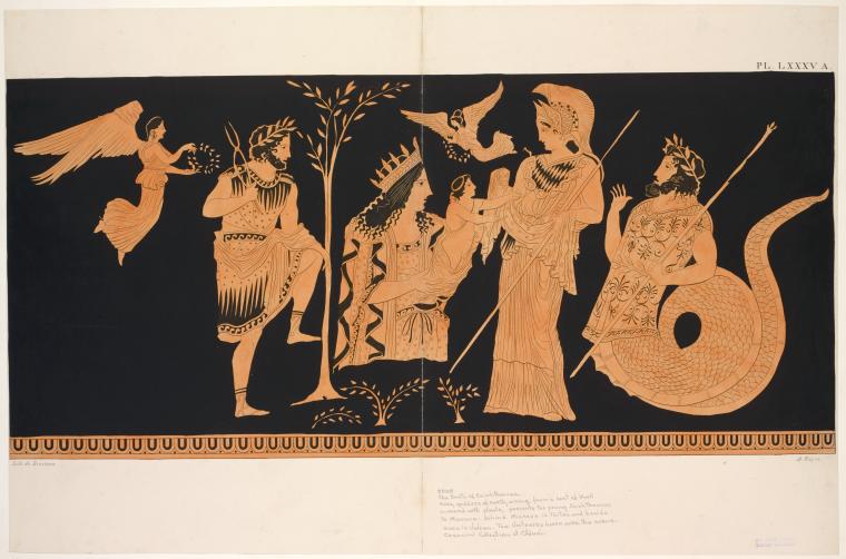 The birth of Erichthonius