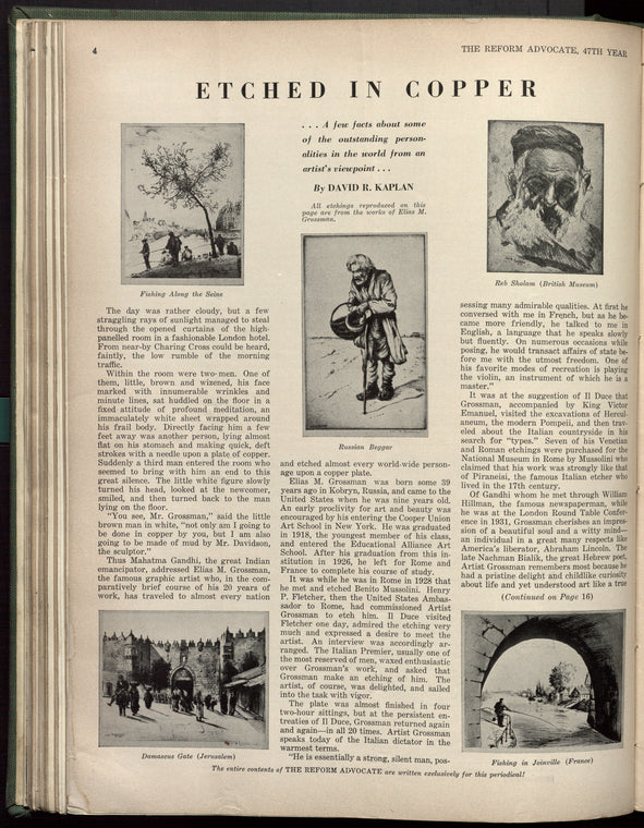 The Reform advocate