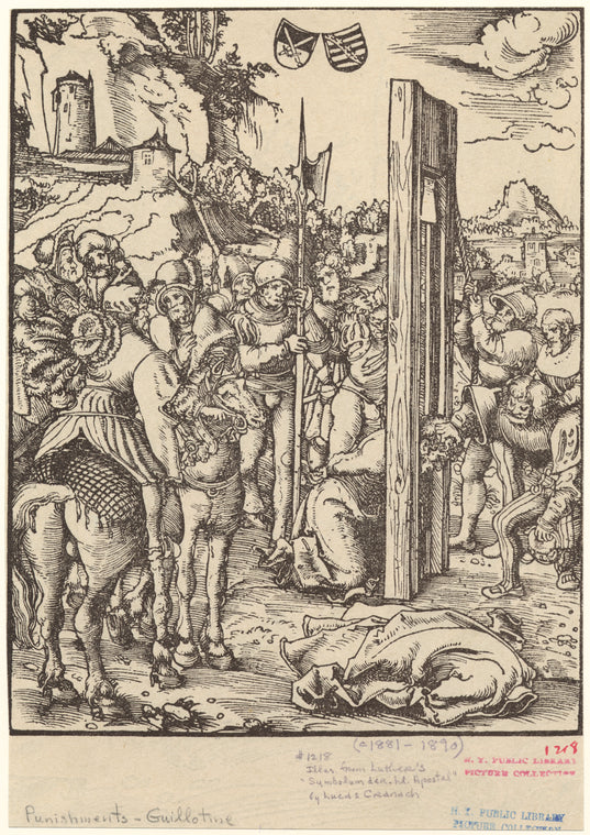 Execution at the guillotine