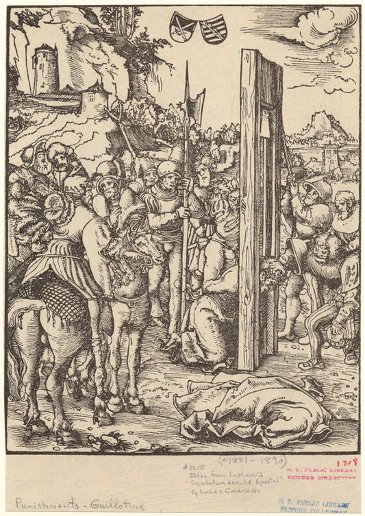 Execution at the guillotine