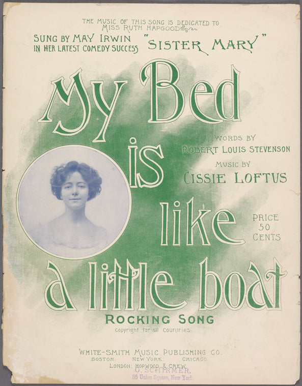 My bed is like a little boat : rocking song