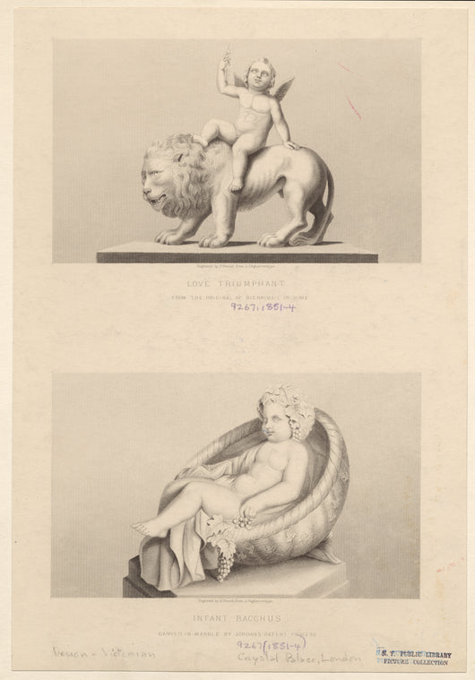 Love triumphant ; Infant Bacchus