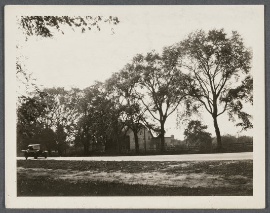 Marcus B. Hand house. Second Hand house from railroad station. Amagansett, East Hampton