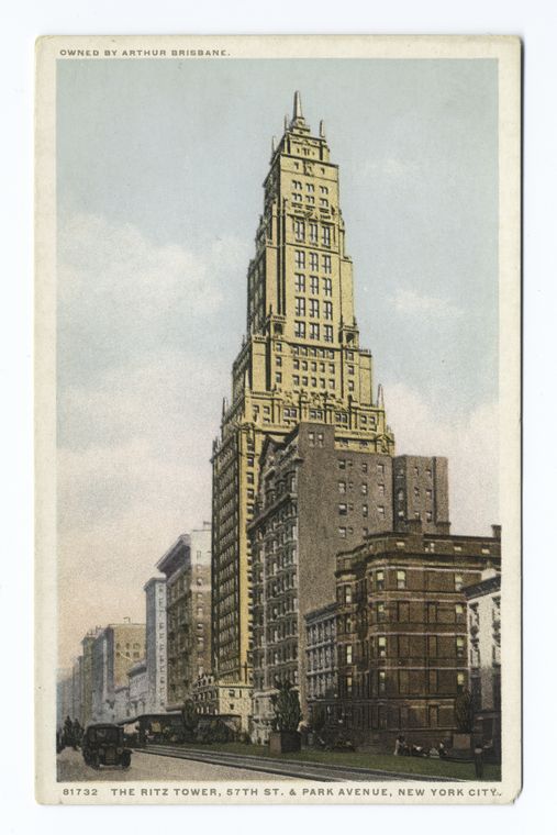 The Ritz Tower, 57th Street and Park Avenue, New York, N. Y.