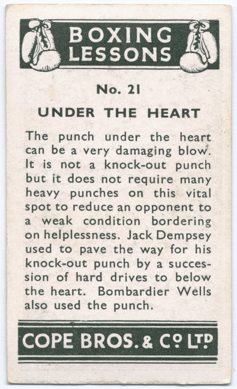 The Punch Under the Heart.