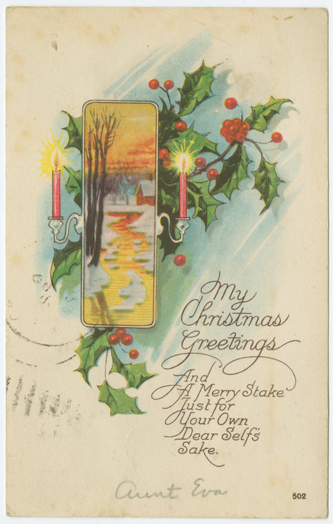 My Christmas greetings.