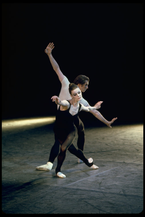 New York City Ballet production of "Violin Concerto" with Jean-Pierre Bonnefous and Karin von Aroldingen, choreography by George Balanchine (New York)