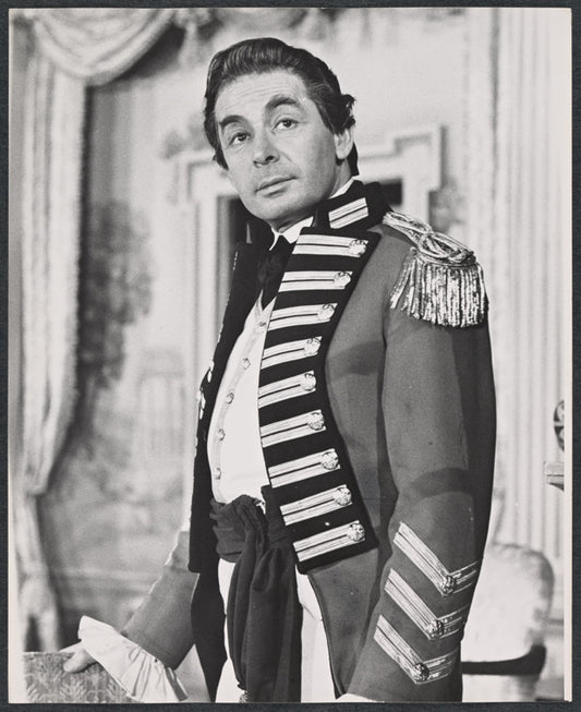 Leo Genn in the stage production A Small War on Murray Hill