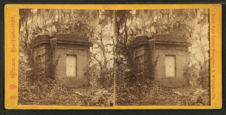 General Clinch's tomb, Bonaventure.
