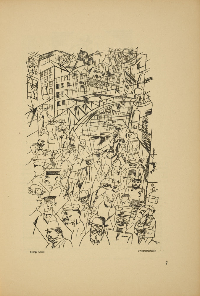 George Gross [Grosz]: Friedrichstrasse.