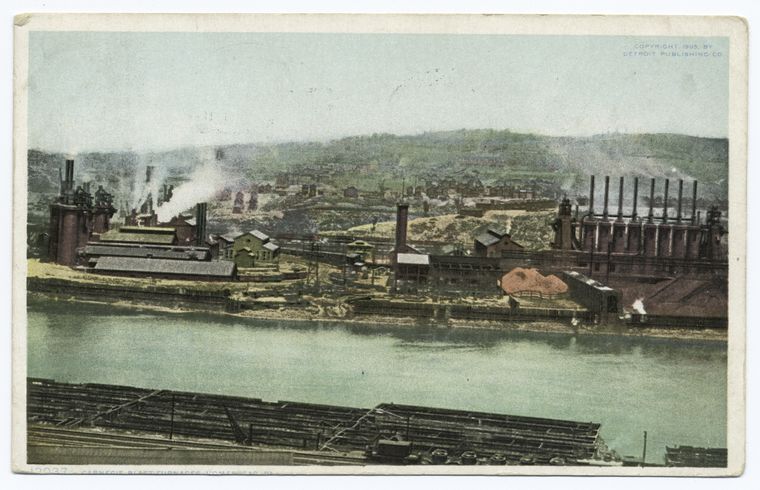 Carnegie Blast Furnaces, Homestead, Pa.