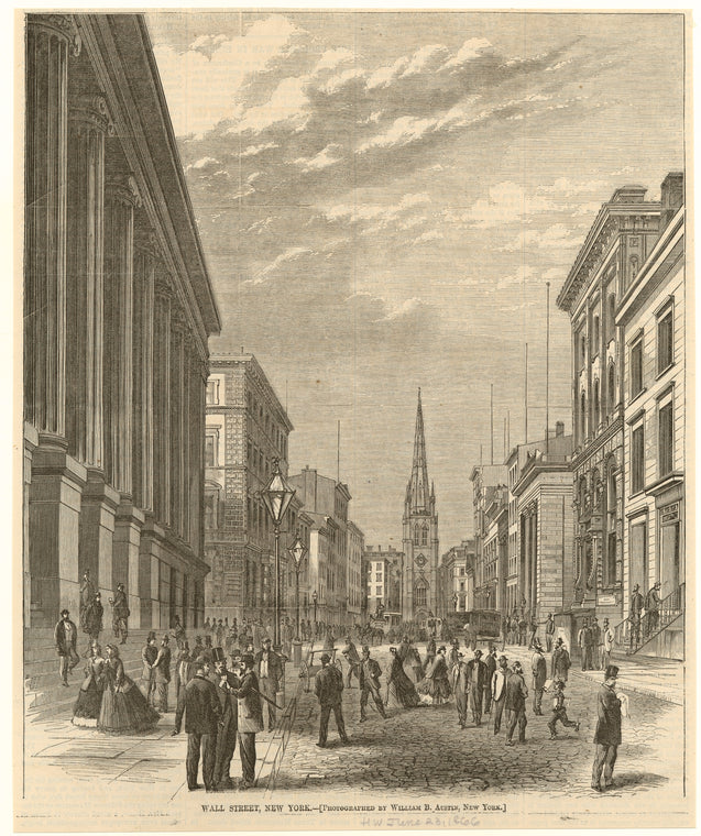 Wall Street, New York