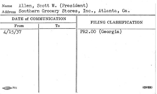 Allen, Scott W. (President)