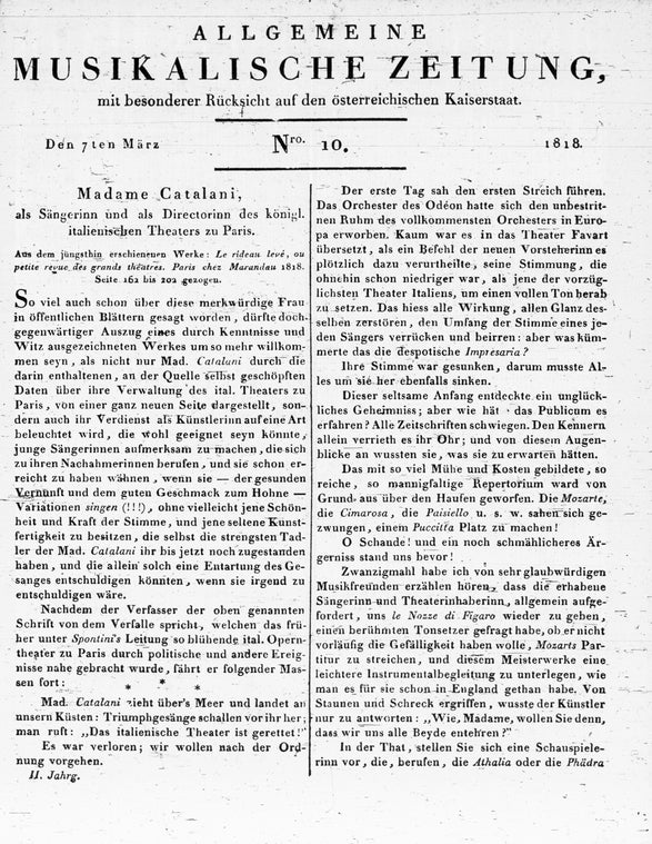 Allgemeine Musikalische Zeitung