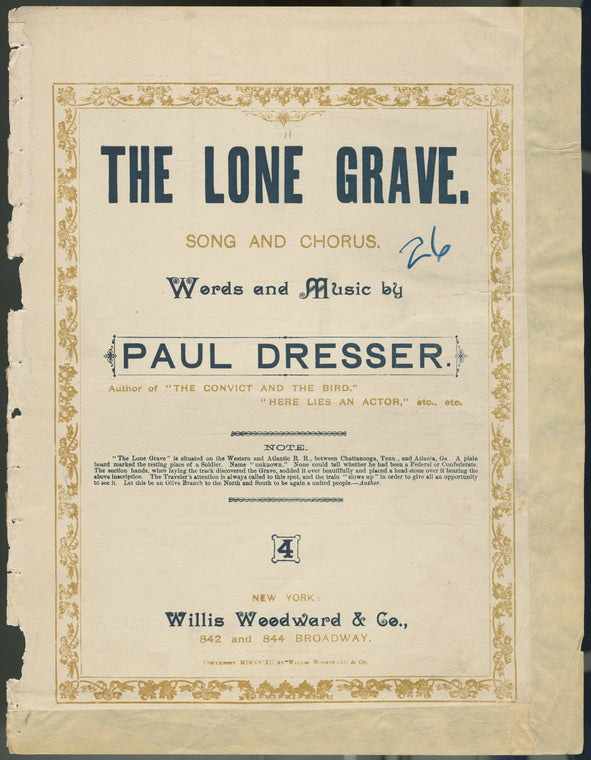 The lone grave