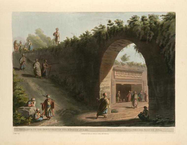 Entrance to the Sepulchres of the kings of Judah