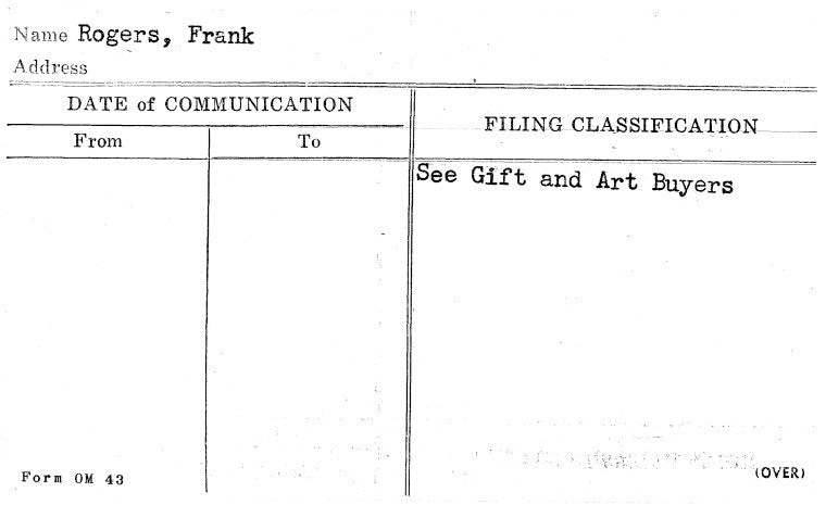 Rogers, Frank