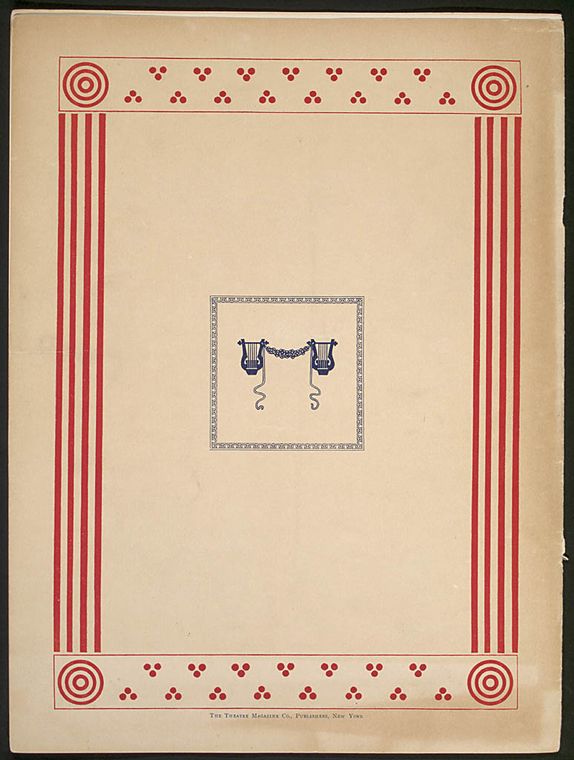 Ballets Russes (Diaghilev), American tour, 1915-1916.