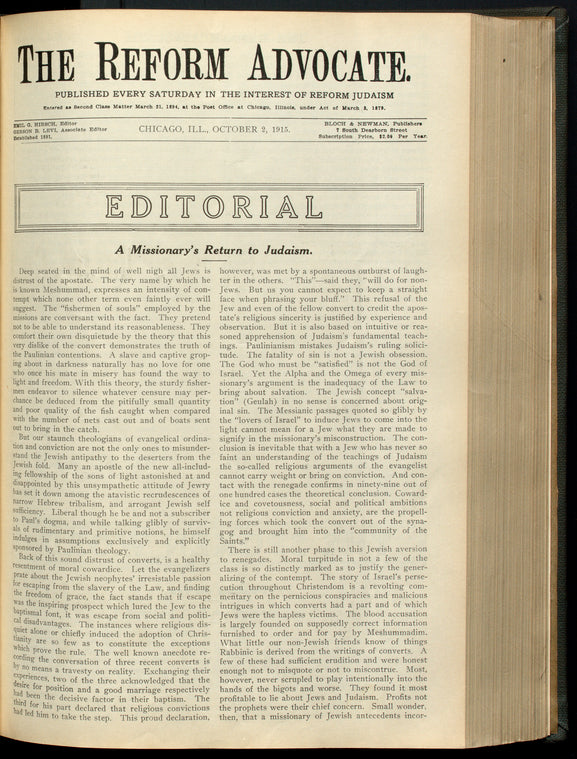 The Reform advocate