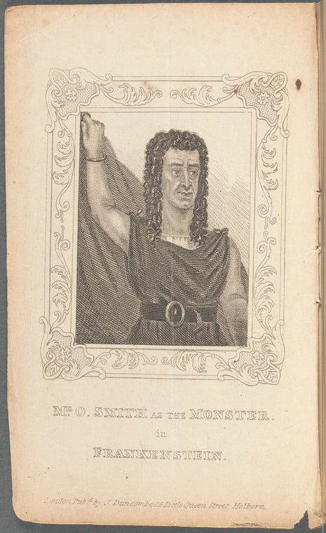 Mr. O. Smith as the Monster in Frankenstein