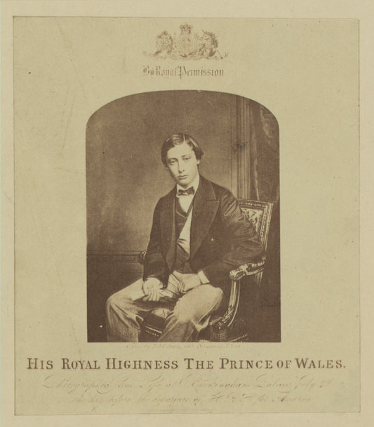 Edward VII, king of Great Britain.