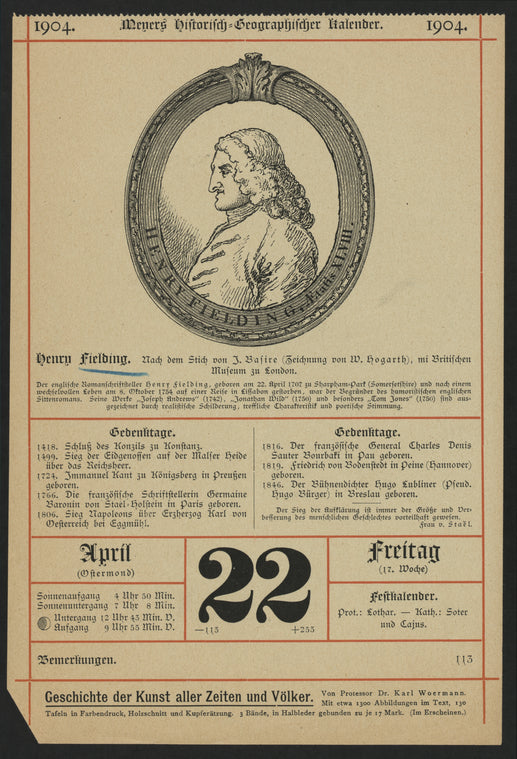 Henry Fielding.