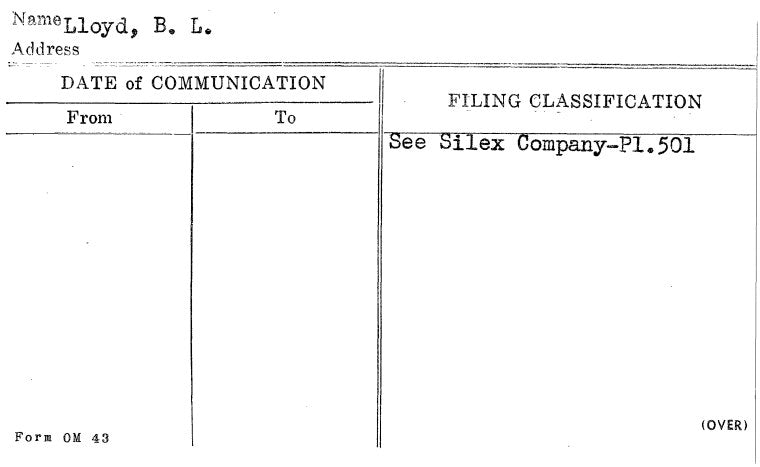 Lloyd, B.L.