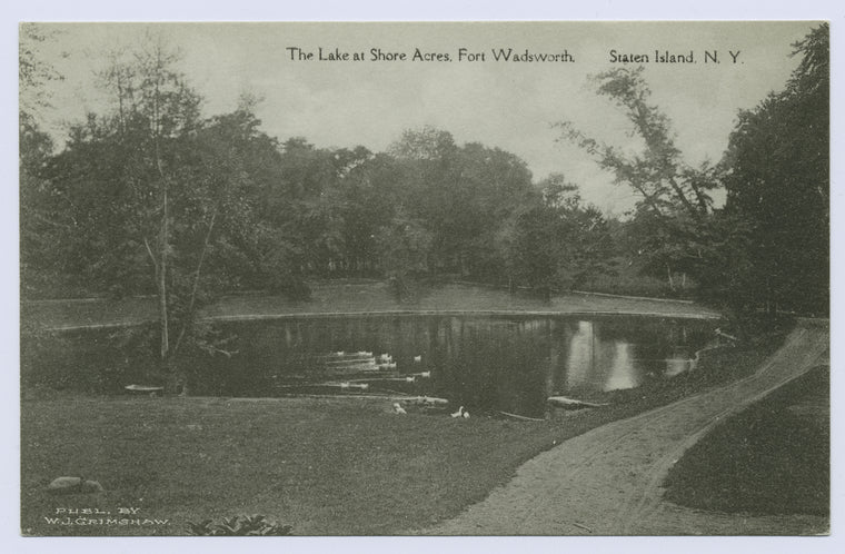 The Lake at Shore Acres, Fort Wadsworth, Staten Island, N.Y.