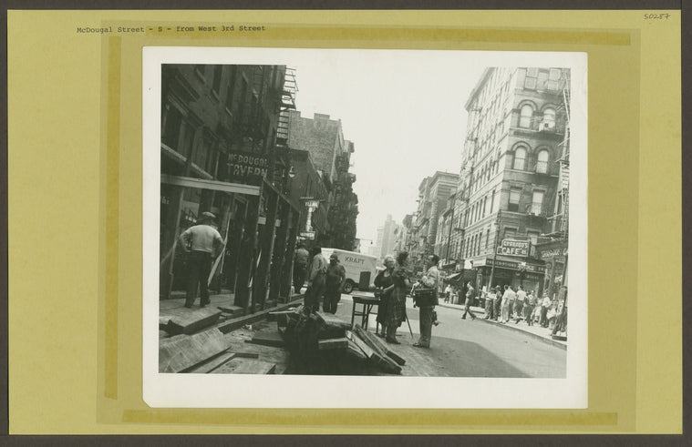 MacDougal Street - 3rd Street looking south