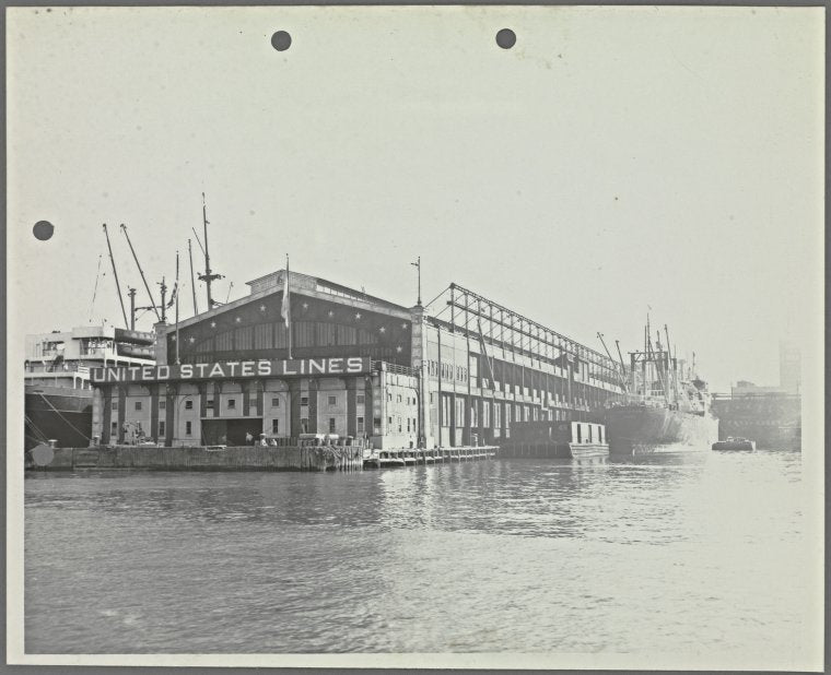United States Lines at Pier 69, North River