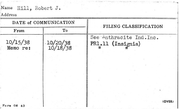 Hill, Robert J.